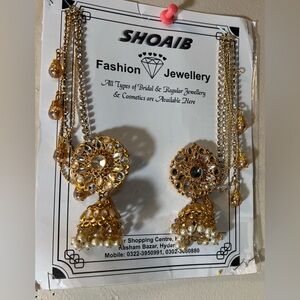 Bahubali style earrings